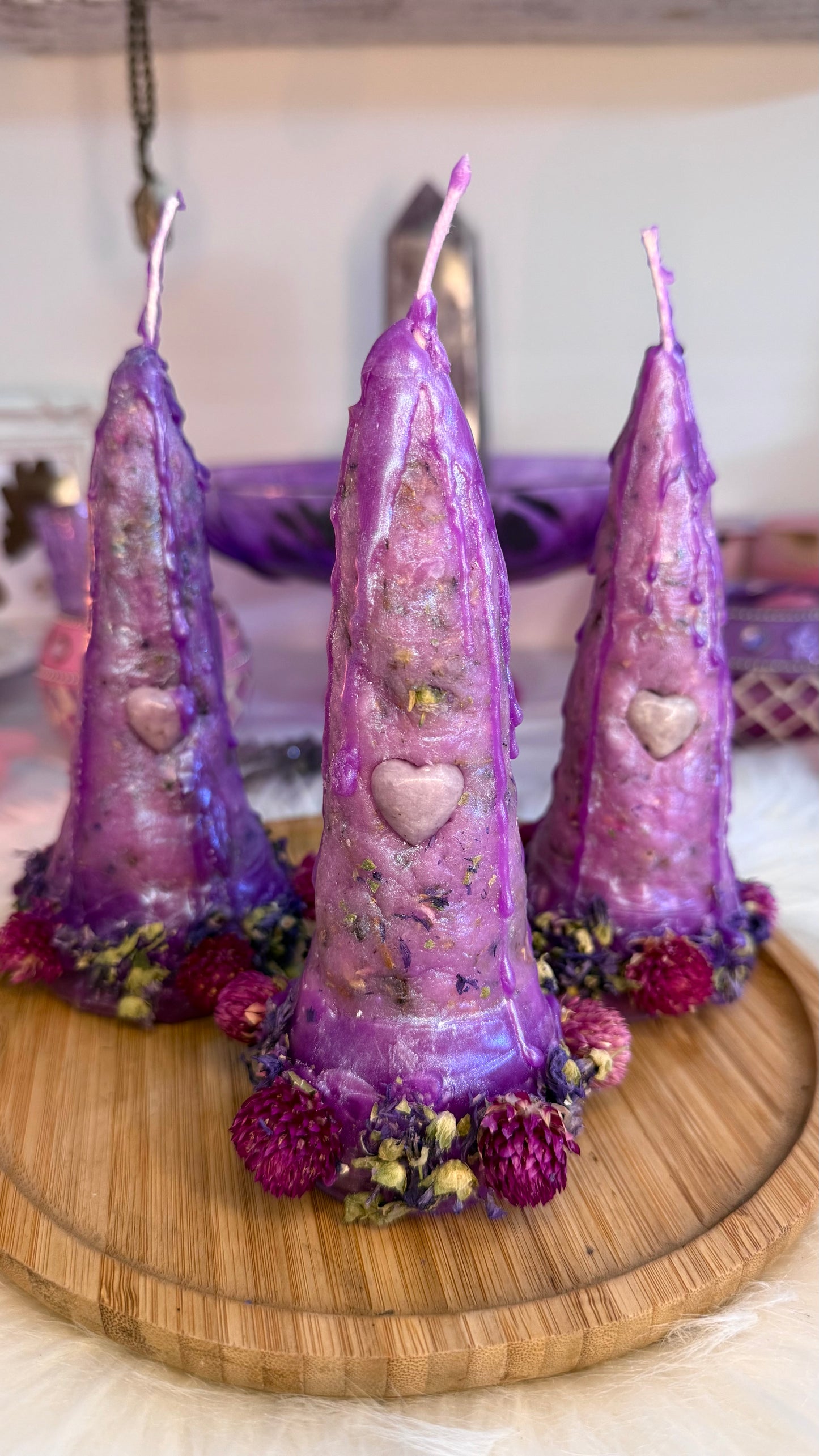 Chama Violeta - Vela Ritualística