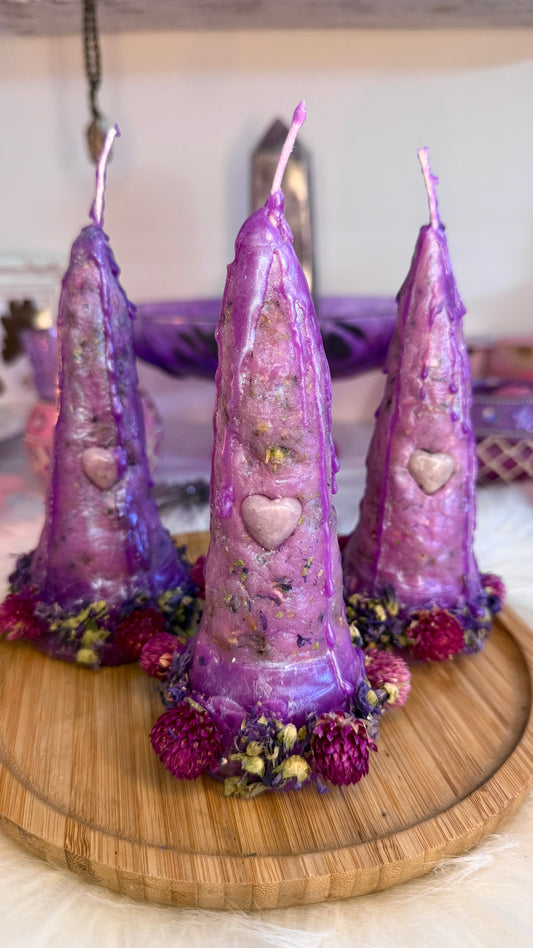 Chama Violeta - Vela Ritualística